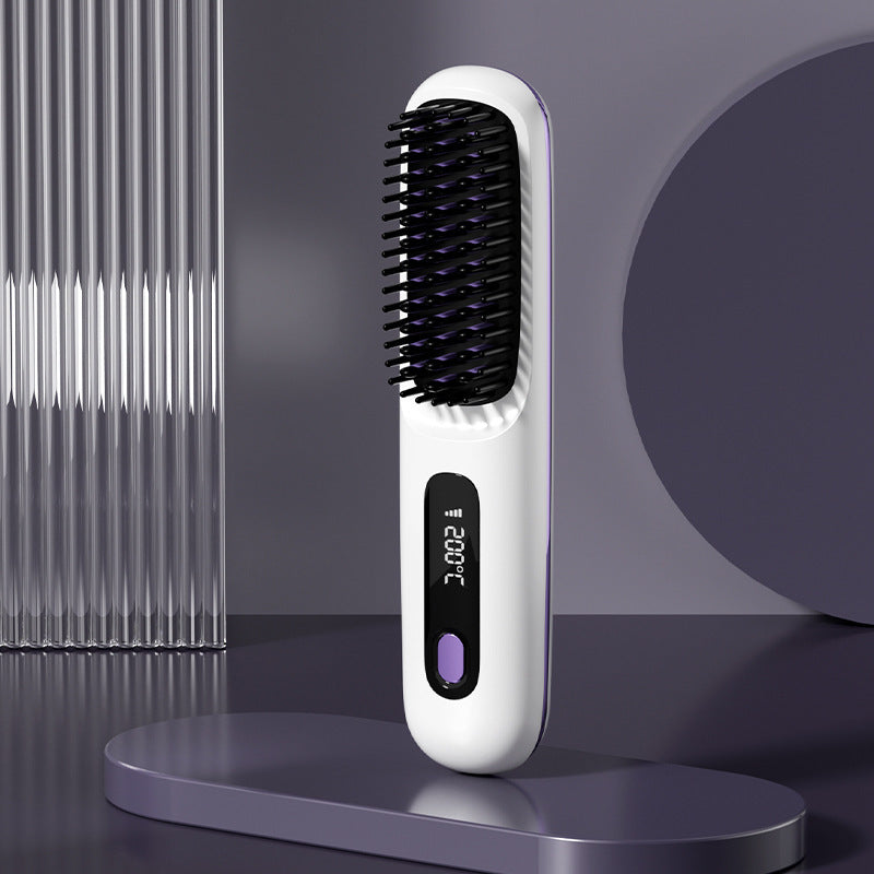 Cordless Straightener Brush