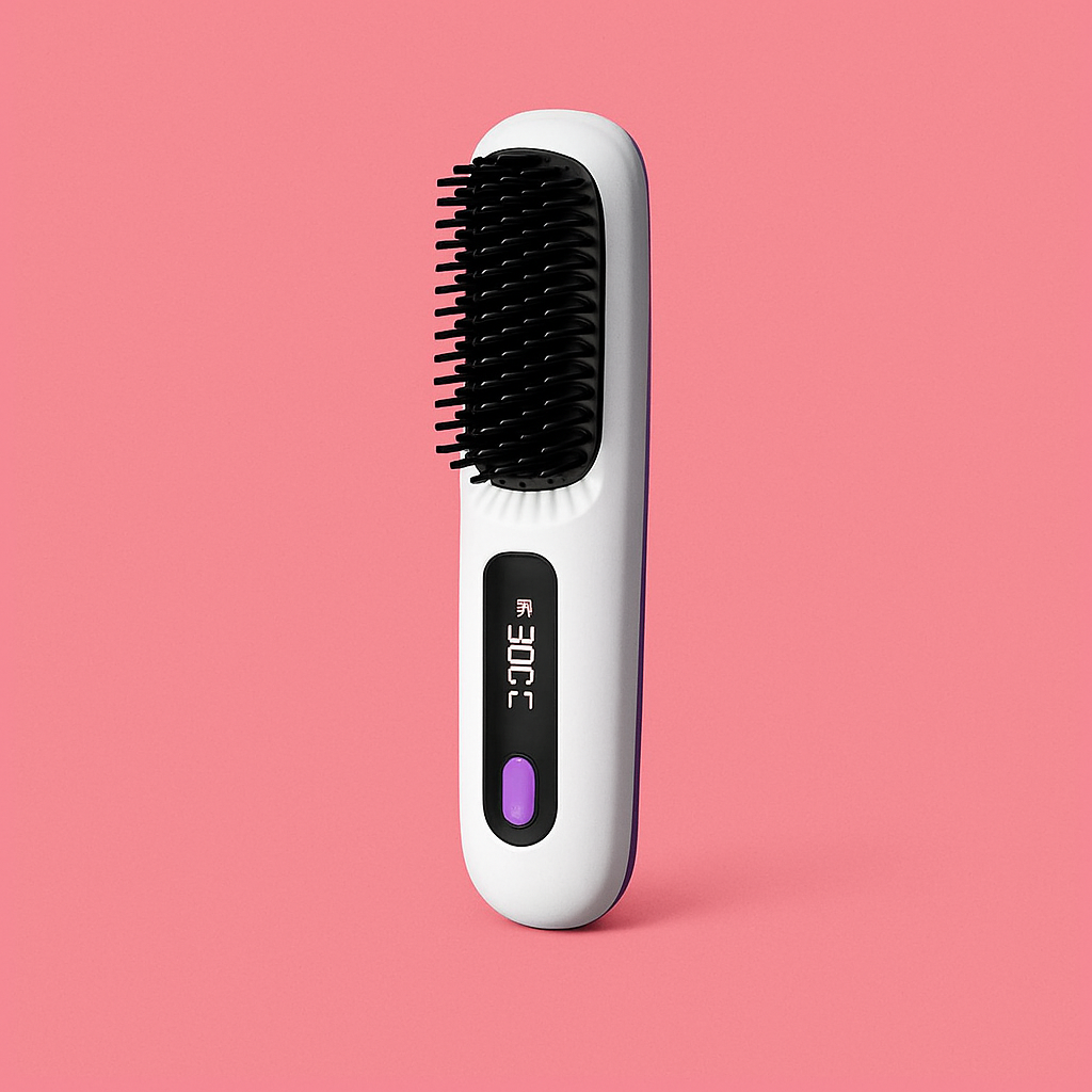 Cordless Straightener Brush