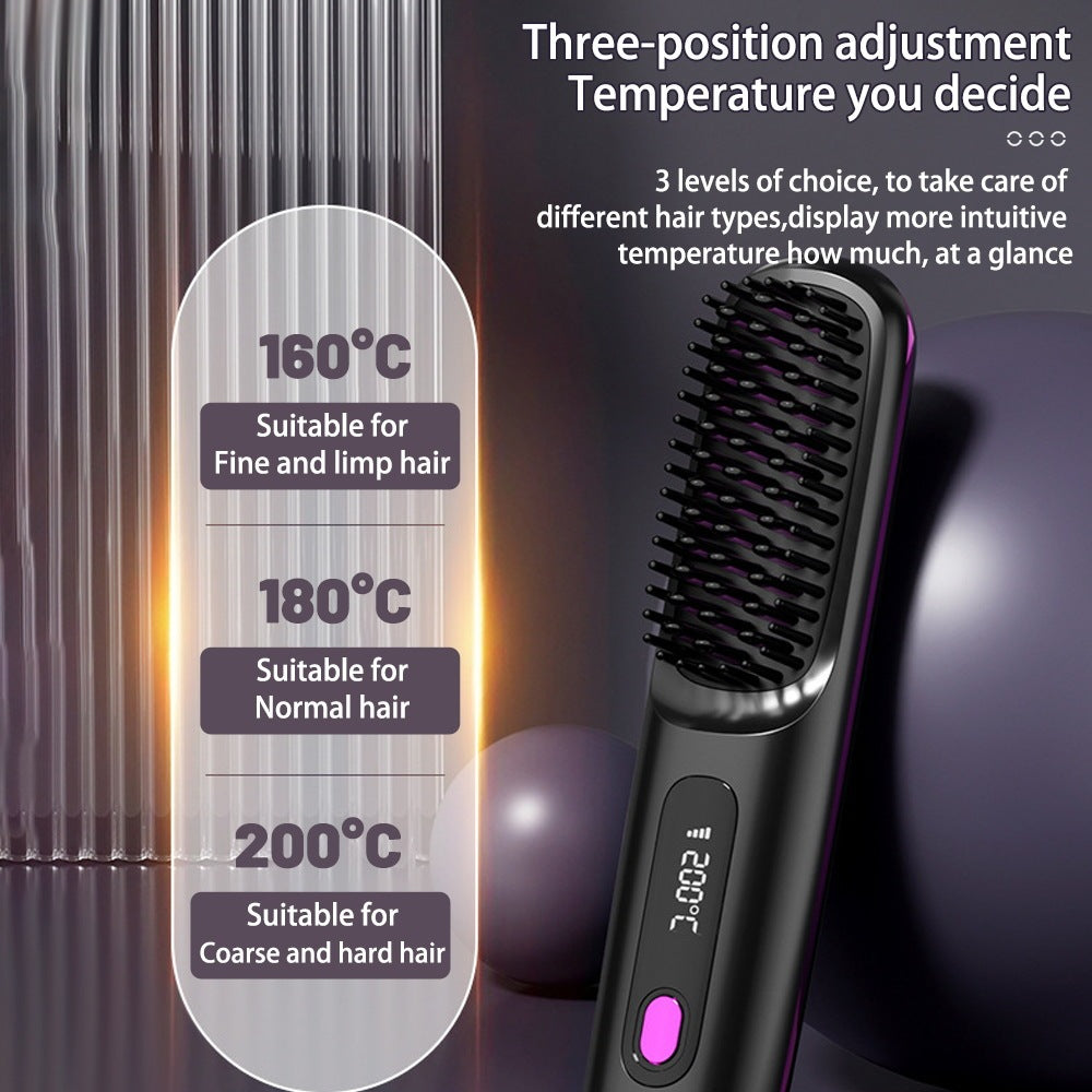Luarisa Cordless Hair Straightener Brush